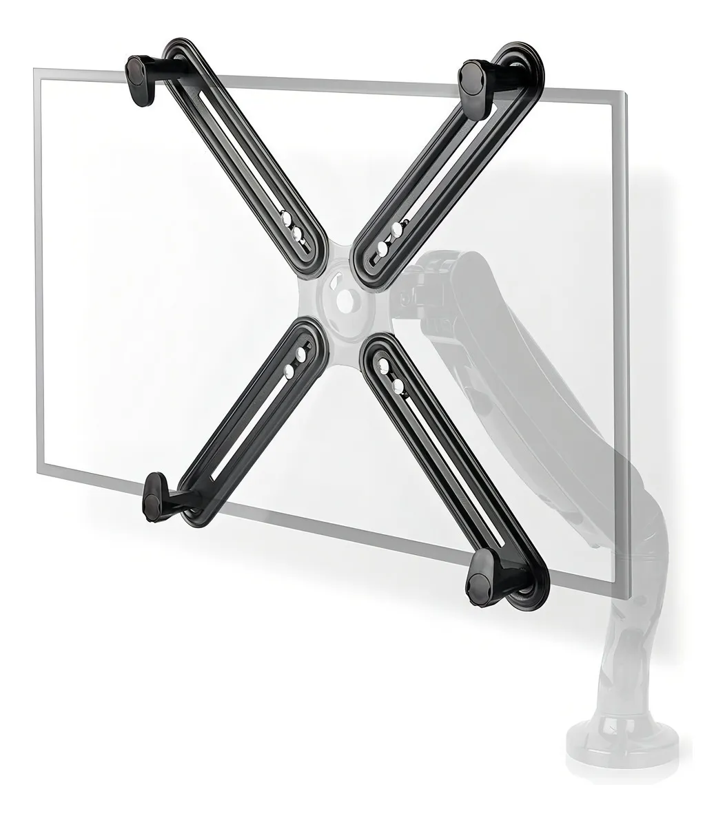 Foto que muestra cómo se usa el Adaptador VESA Universal