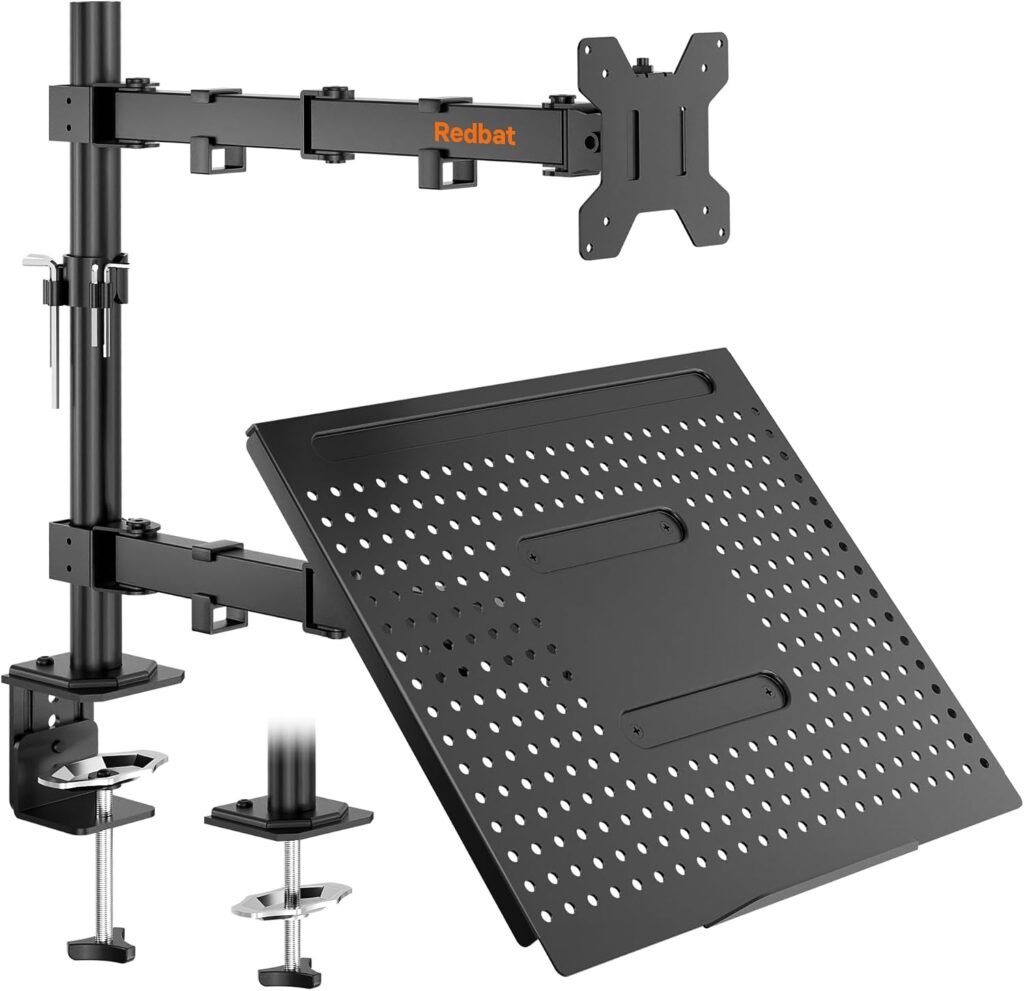 REDBATpMonitoryNotebbok Soporte para monitor y notebook - Marca REDBAT